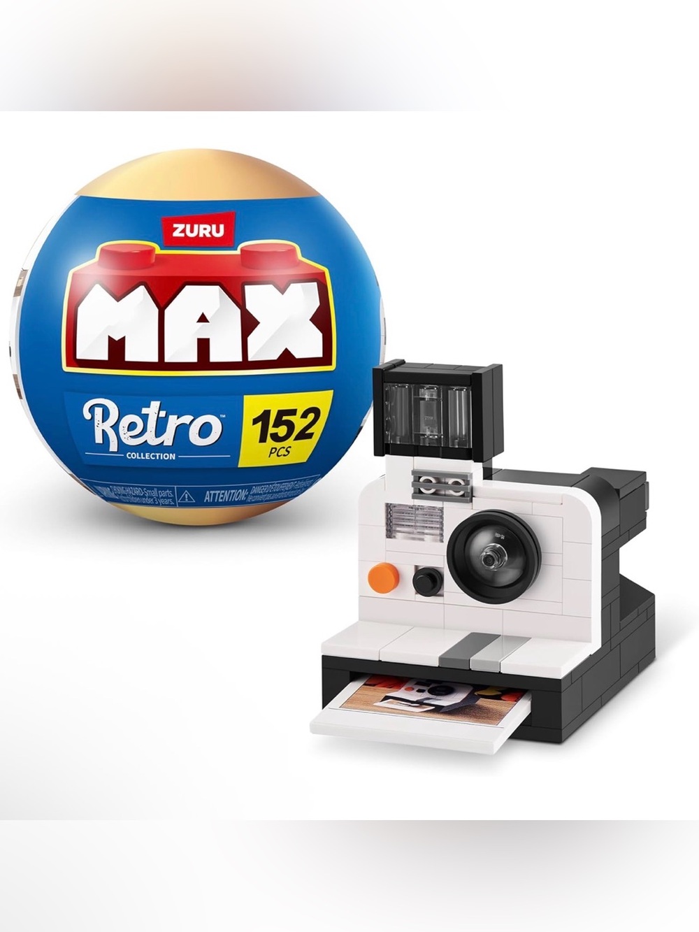 MAX Premium Retro Building Bricks Collection (Polaroid) by ZURU,
